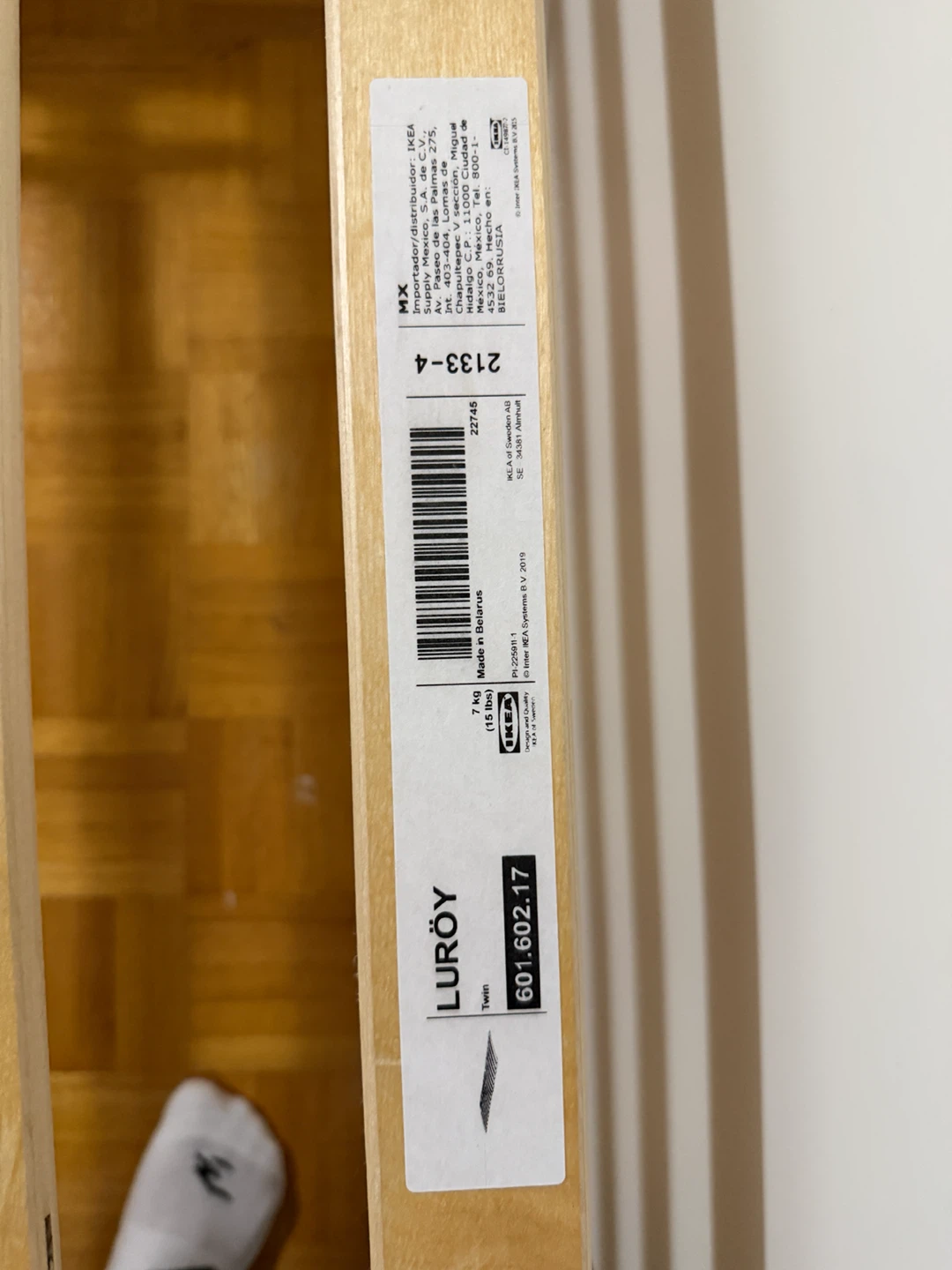 IKEA LURÖY Twin Slat Bed Base - photo 5