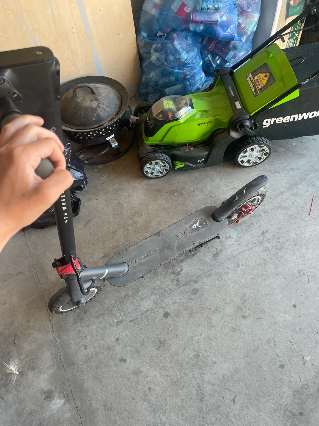 5TH WHEEL scooter look at description