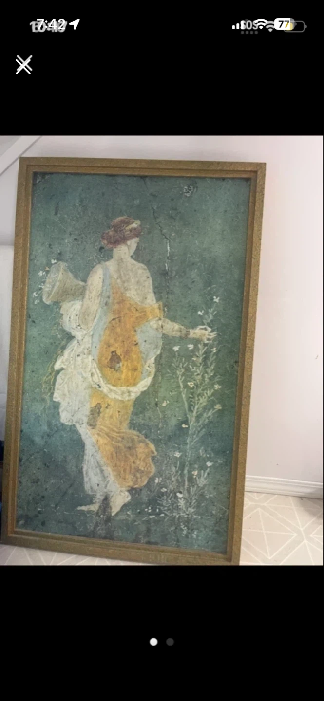 Framed Roman-style Wall Art