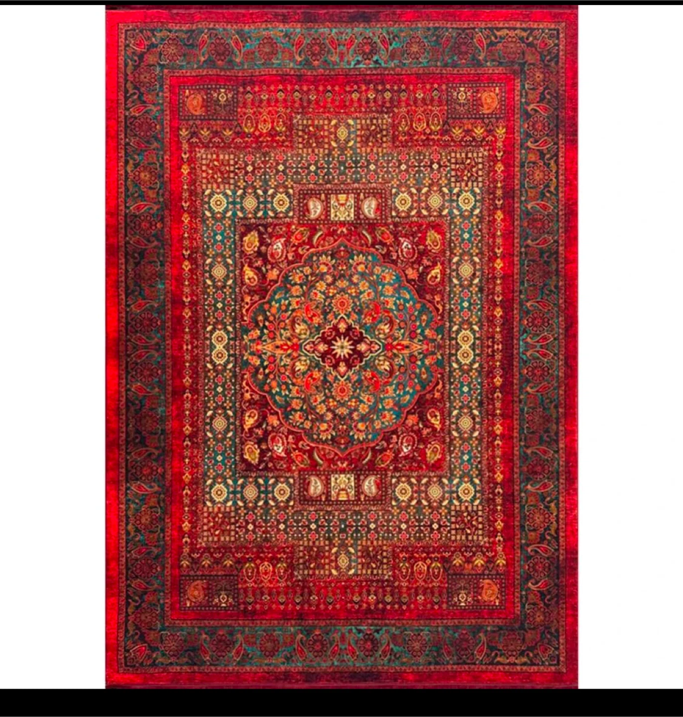 Persian Style Area Rug – Classic Oriental Design - photo 2