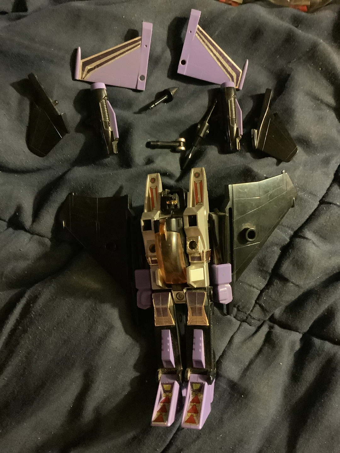 Vintage Transformer Skywarp 1984 - photo 3