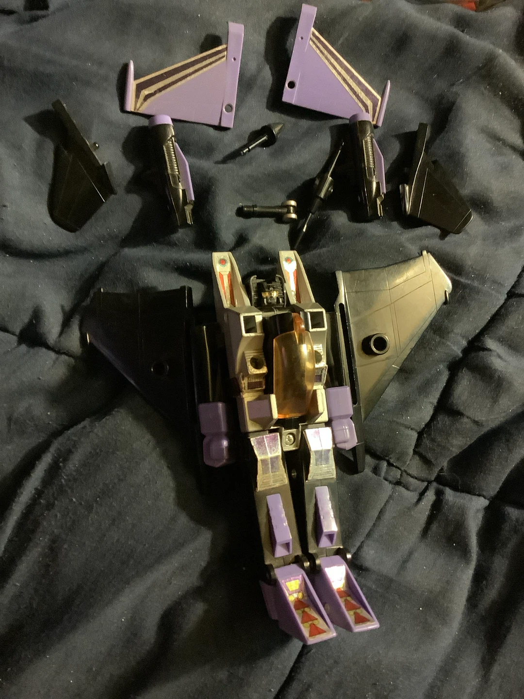 Vintage Transformer Skywarp 1984 - photo 4