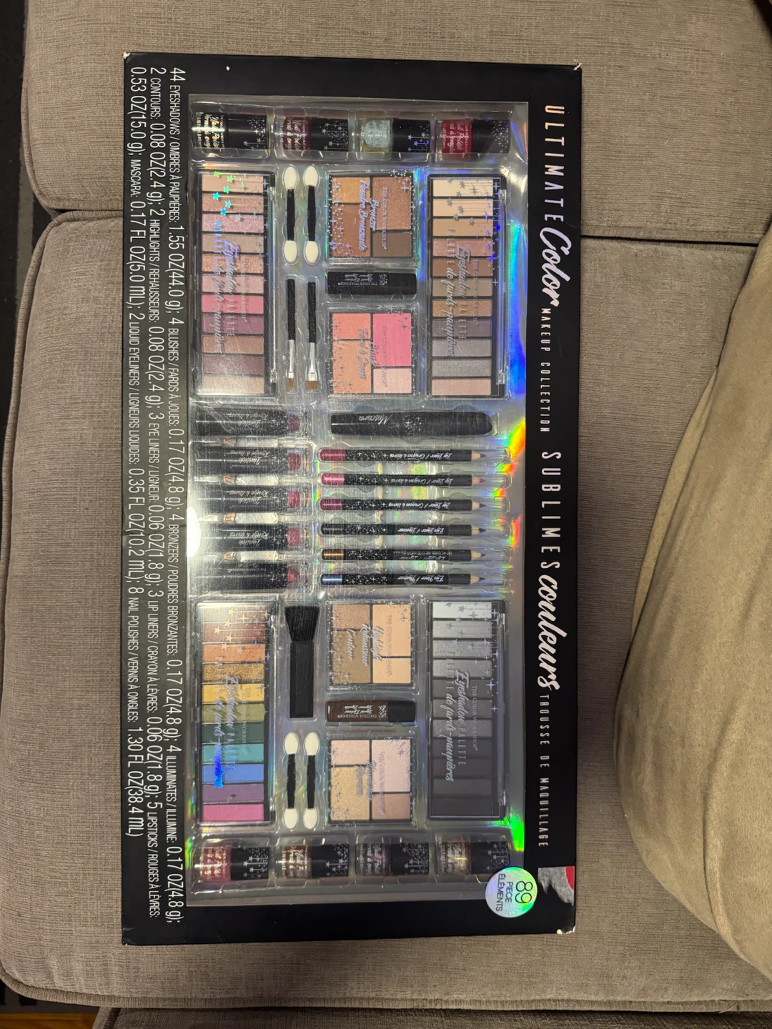 Ultimate Color Makeup Collection - 89 Piece Set