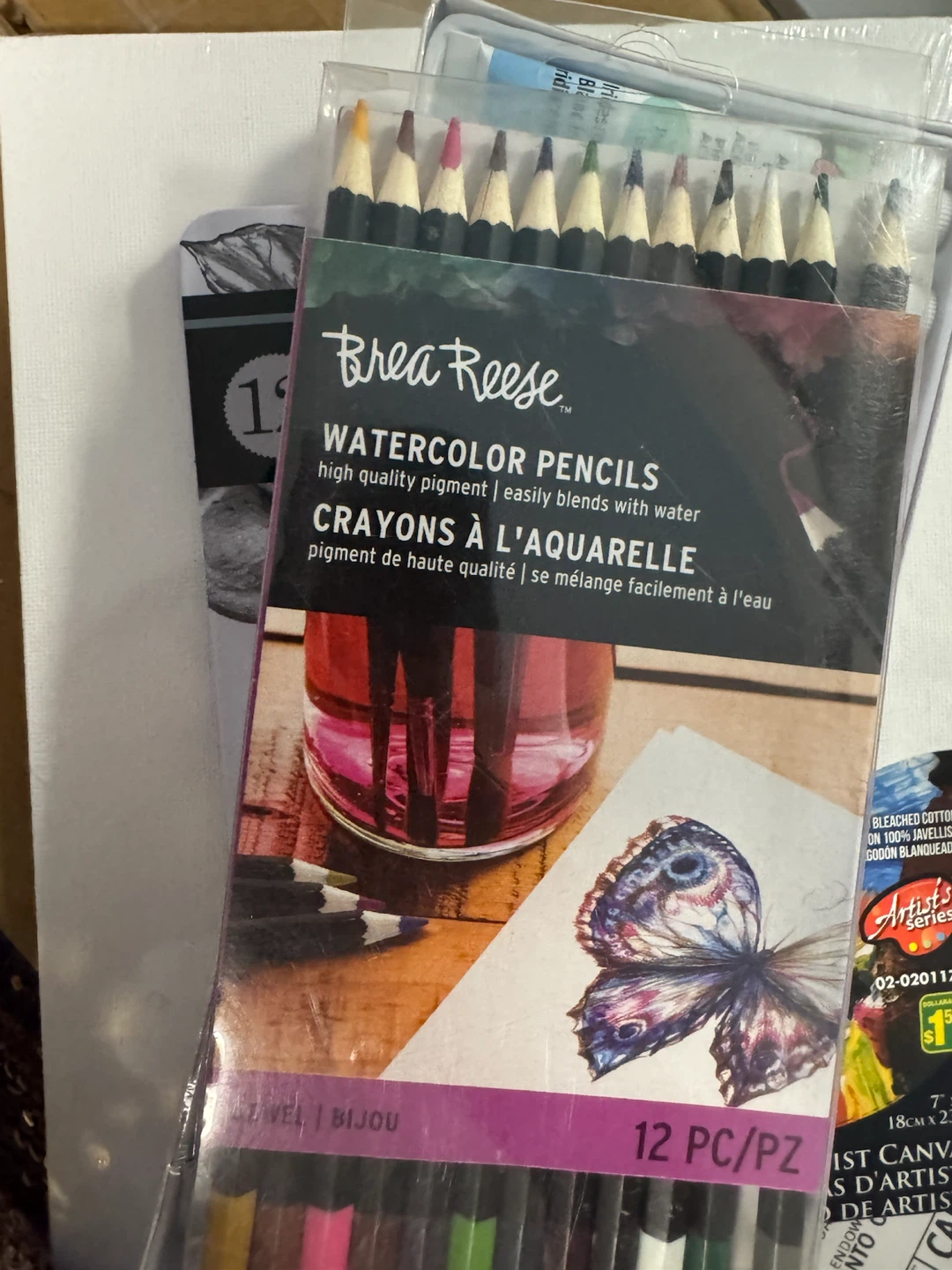 Brea Reese Watercolor Pencils & Artist Acrylic Paints Set - photo 5