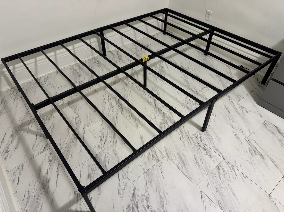 Queen Black Metal Bed Frame