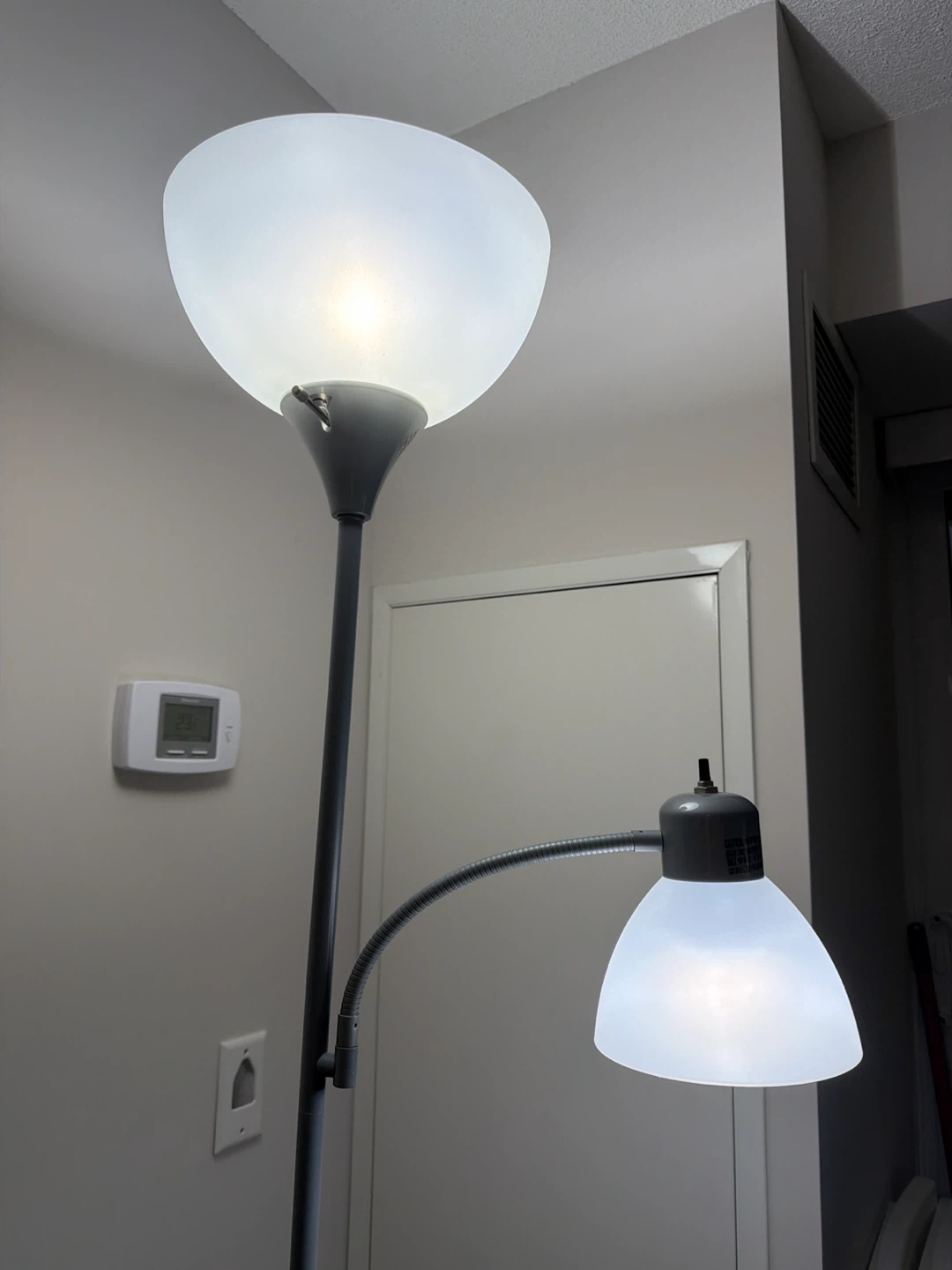 for LIVING 2-Light Floor Lamp