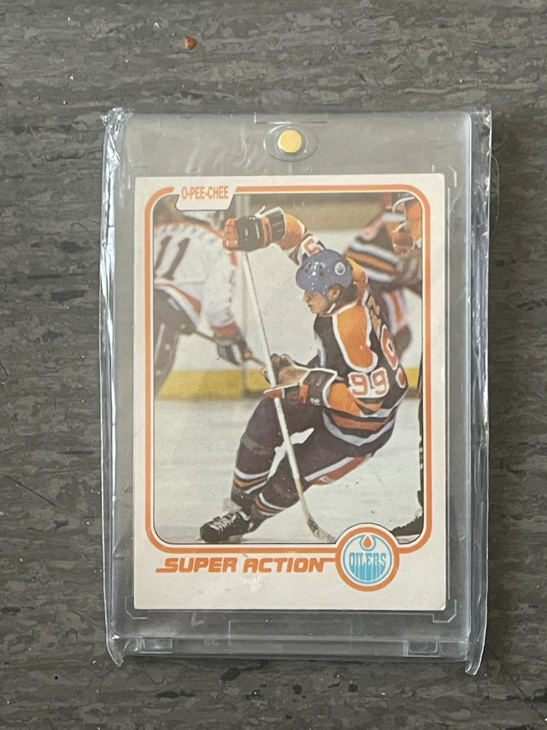 1981 O-Pee-Chee Wayne Gretzky Hockey Card