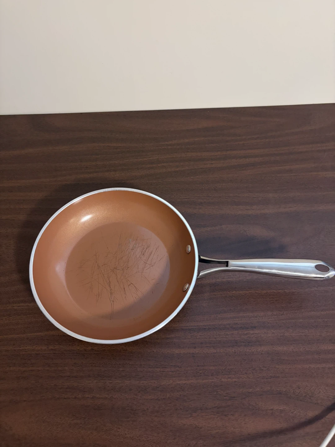 Copper Non-Stick Frying Pan - photo 3