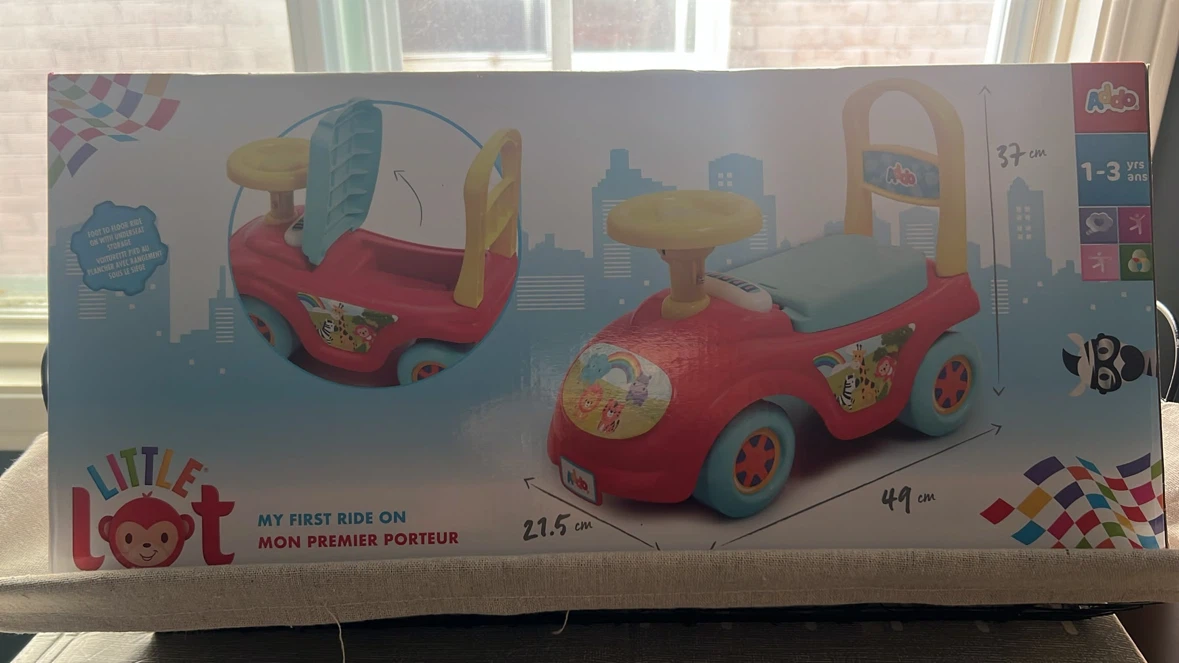 Little Lot My First Ride On Toy Car brand new