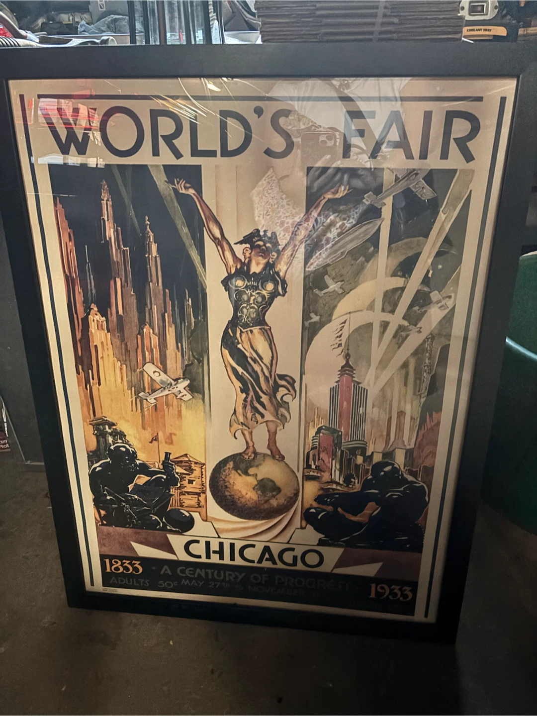 World's Fair Chicago 1933 A Century of Progress Poster