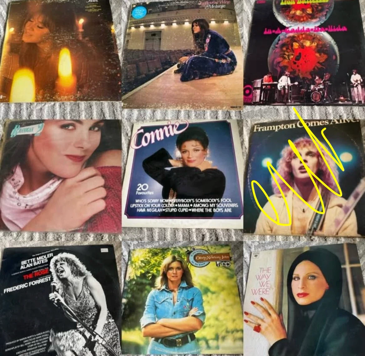 $6 vinyl records