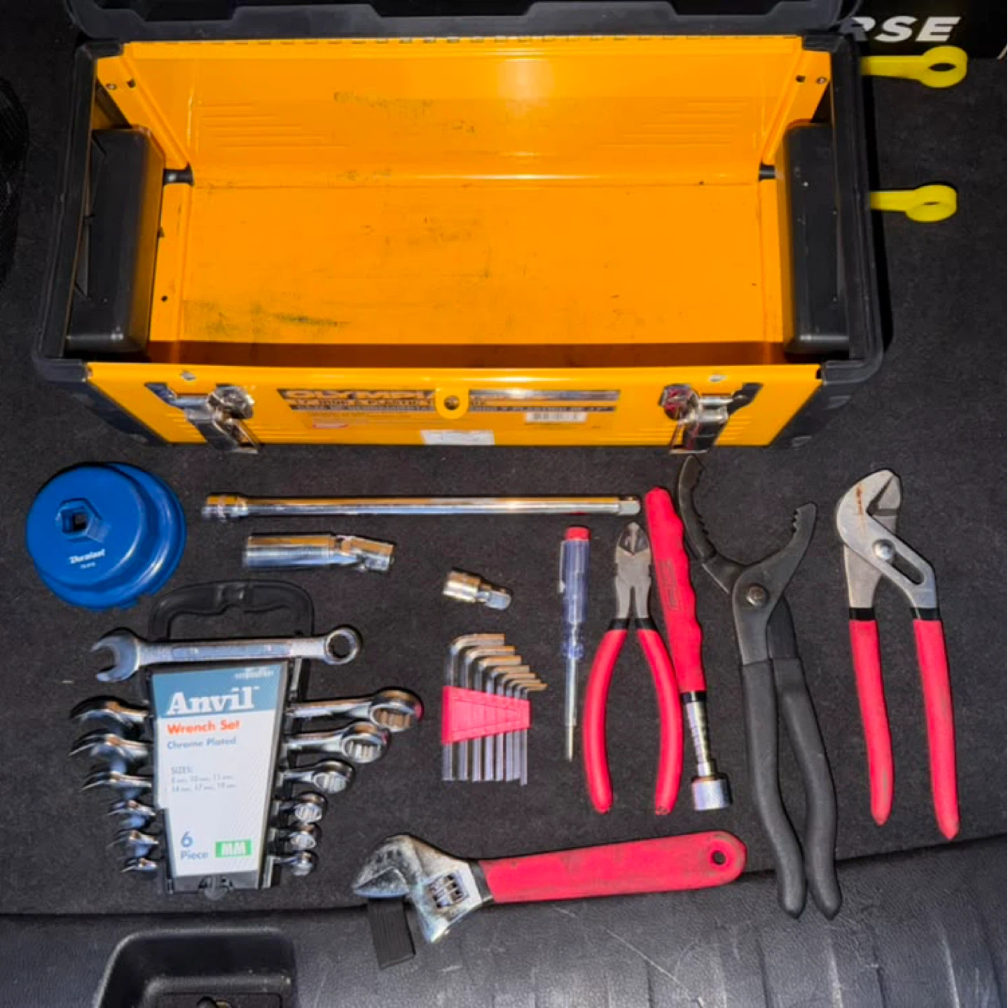 Anvil Wrench Set and Tools with Toolbox - photo 2