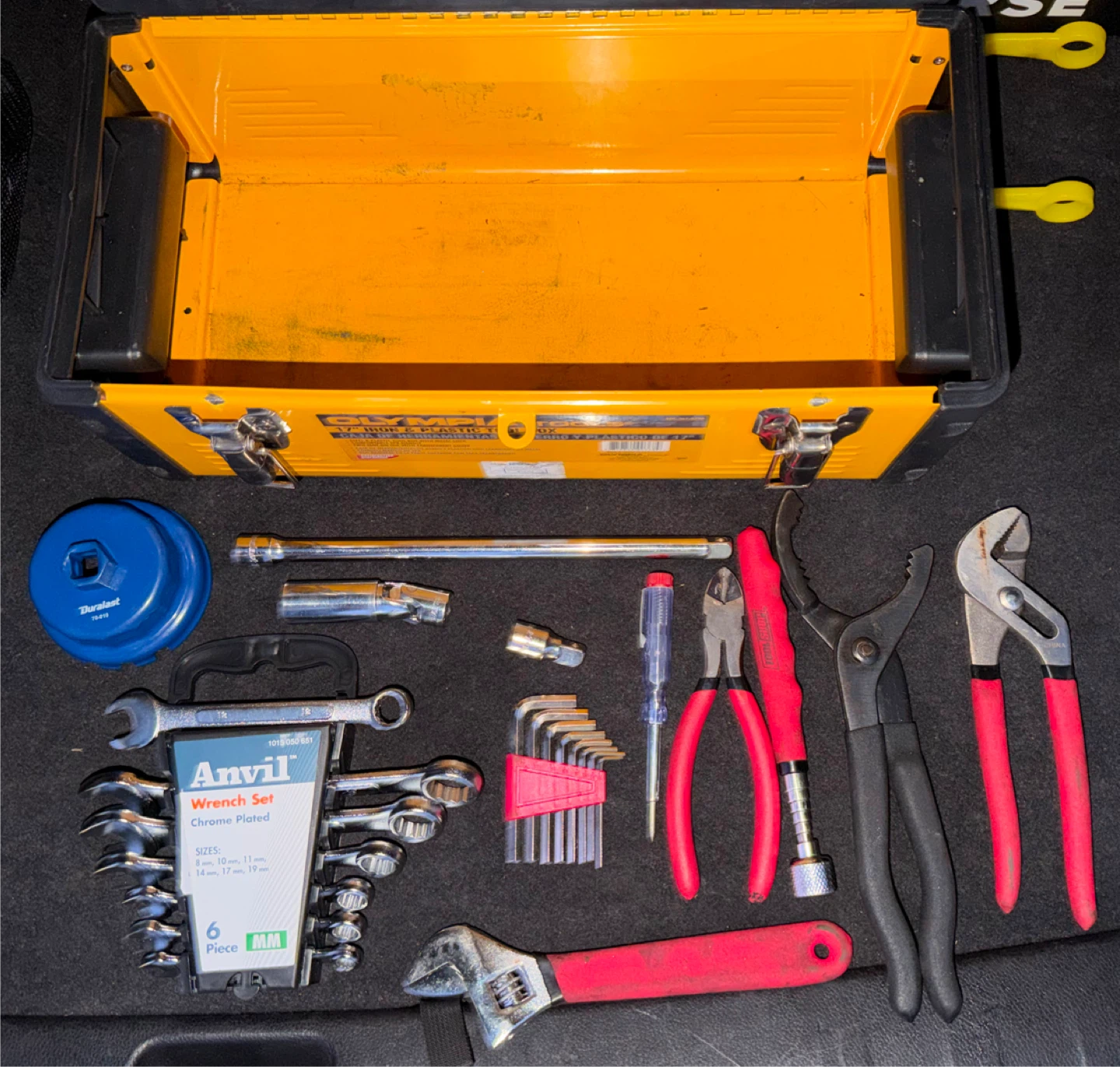 Anvil Wrench Set and Tools with Toolbox - photo 5