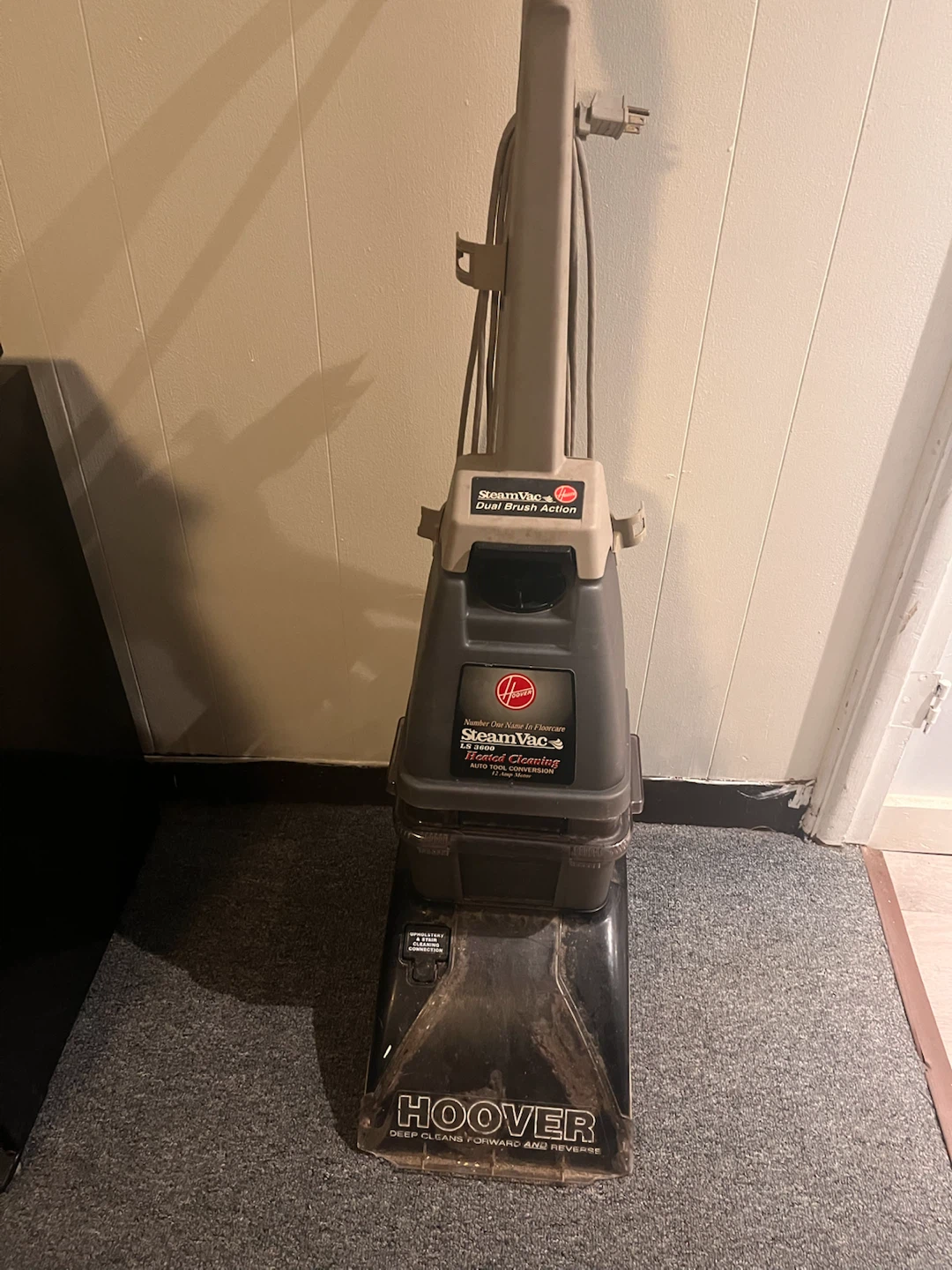 Hoover Steam Vac LS 3600 Deep Clean Carpet - photo 2