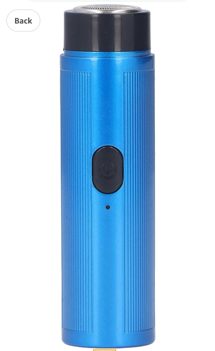 Blue Portable Electric Shaver - photo 3