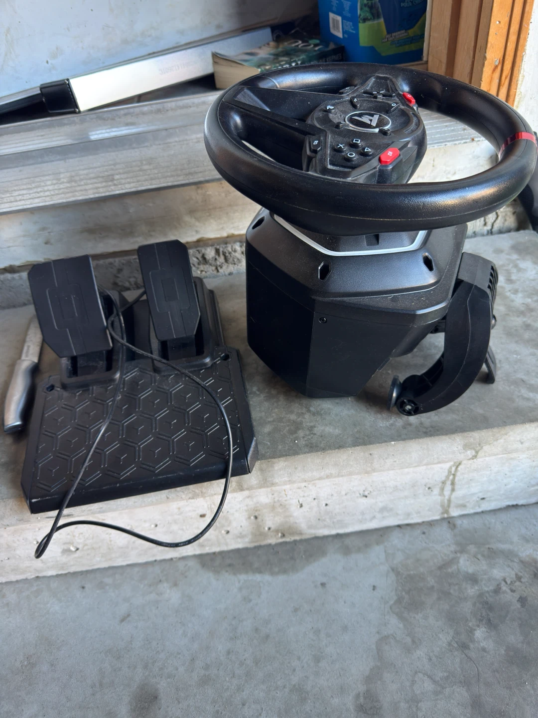 Logitech G Driving Force Steering Wheel and Pedals