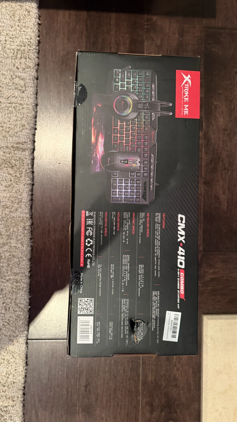 Xtrike Me CMX-410 Combo Gaming Starter Kit - photo 2