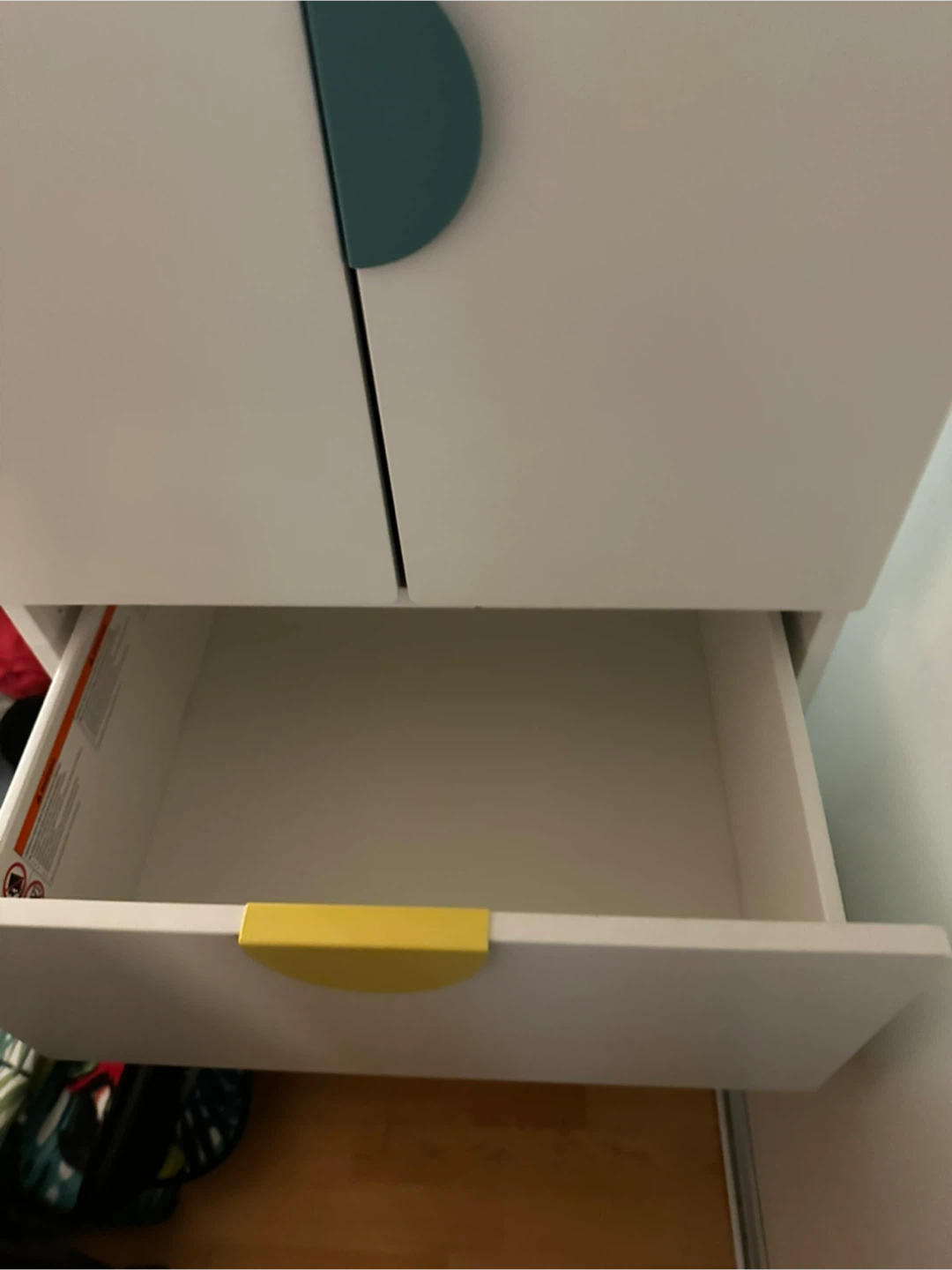 IKEA SMASTAD White Wardrobe with Drawers - photo 3