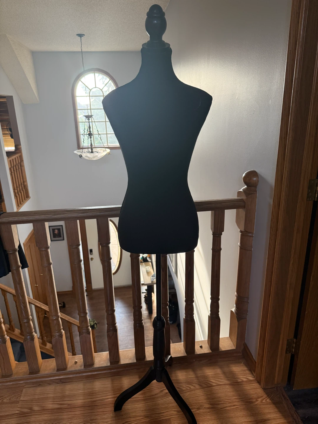 Black Fabric Dress Form Mannequin