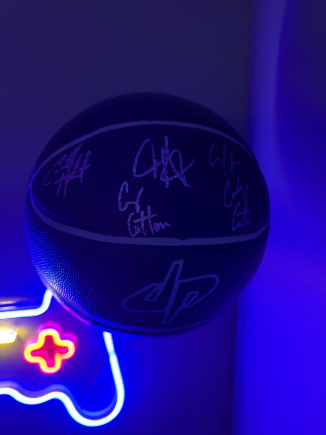 Dude perfect Signed Basketball