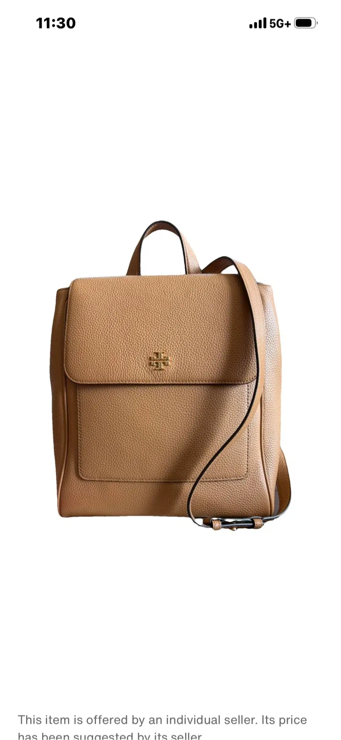 Tory Burch Leather Backpack