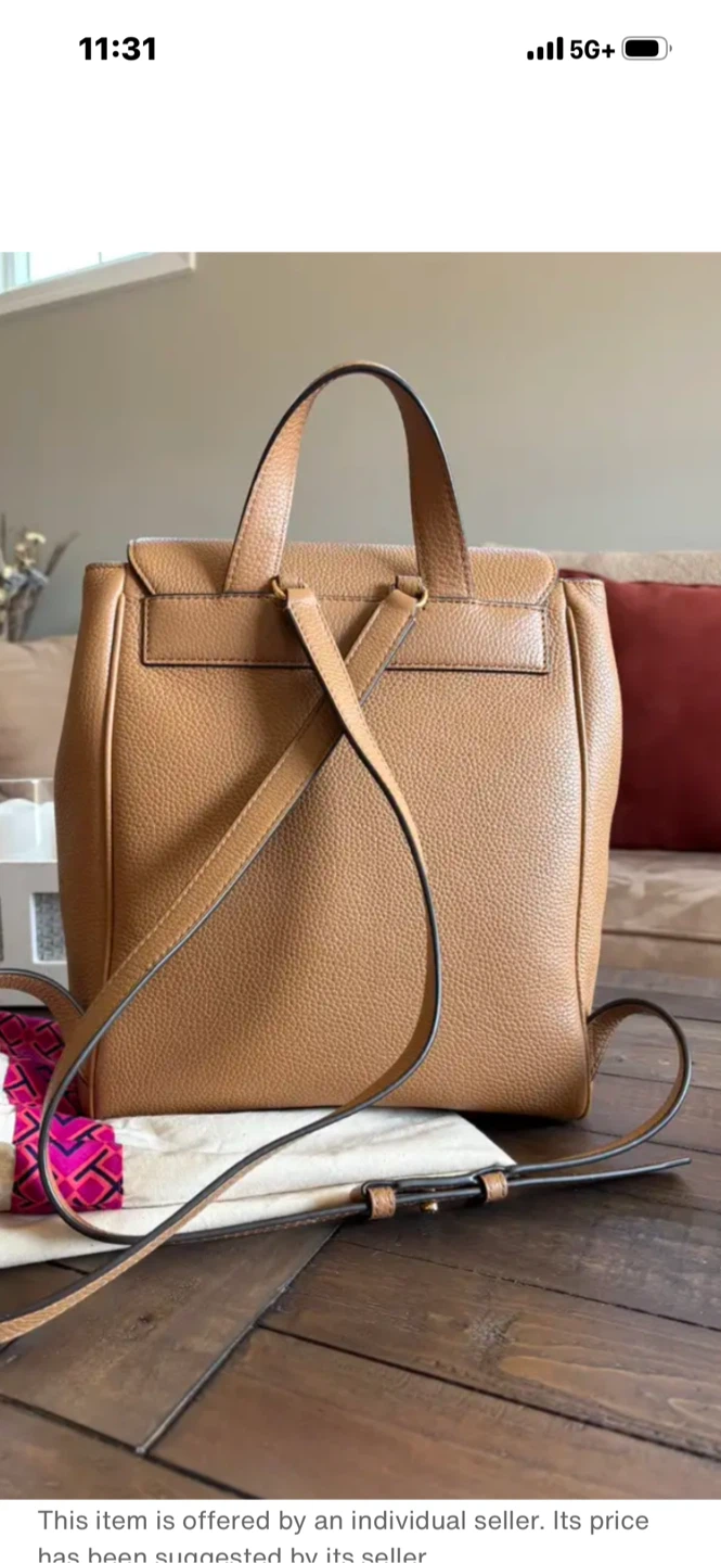 Tory Burch Leather Backpack - photo 2