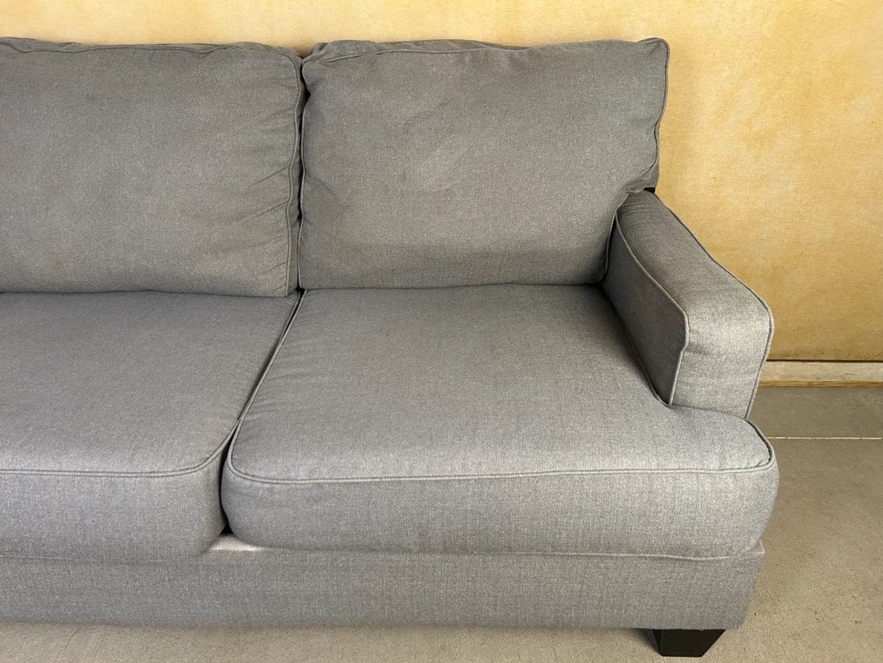 DELIVERY AVAILABLE! GREY FABRIC SECTIONAL SOFA FOR $350! - photo 3