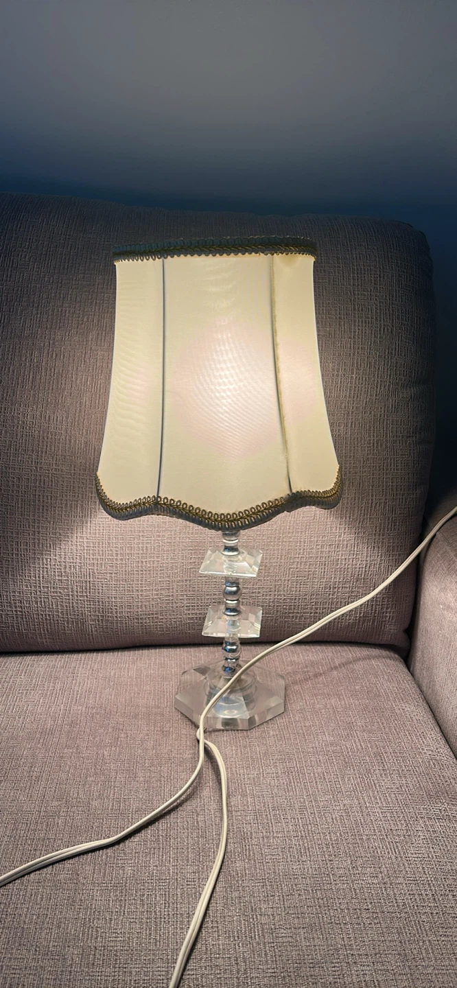 Crystal Accent Table Lamp