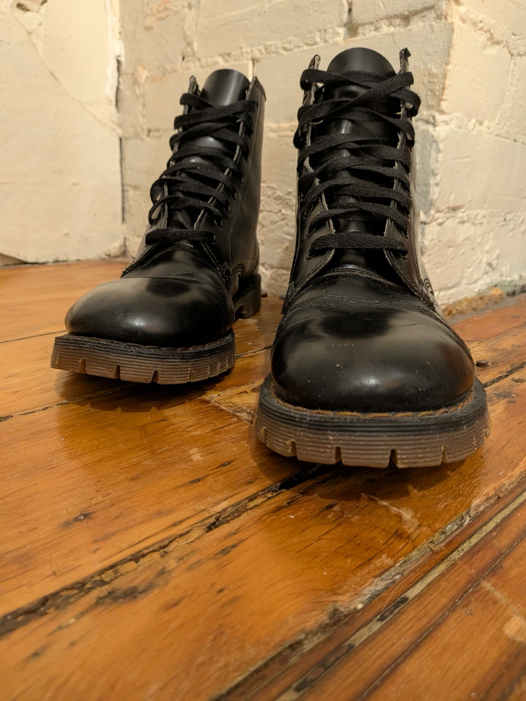 Dr. Martens Black Leather Boots size 11