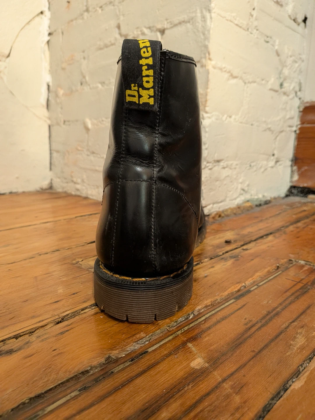 Dr. Martens Black Leather Boots size 11 - photo 3