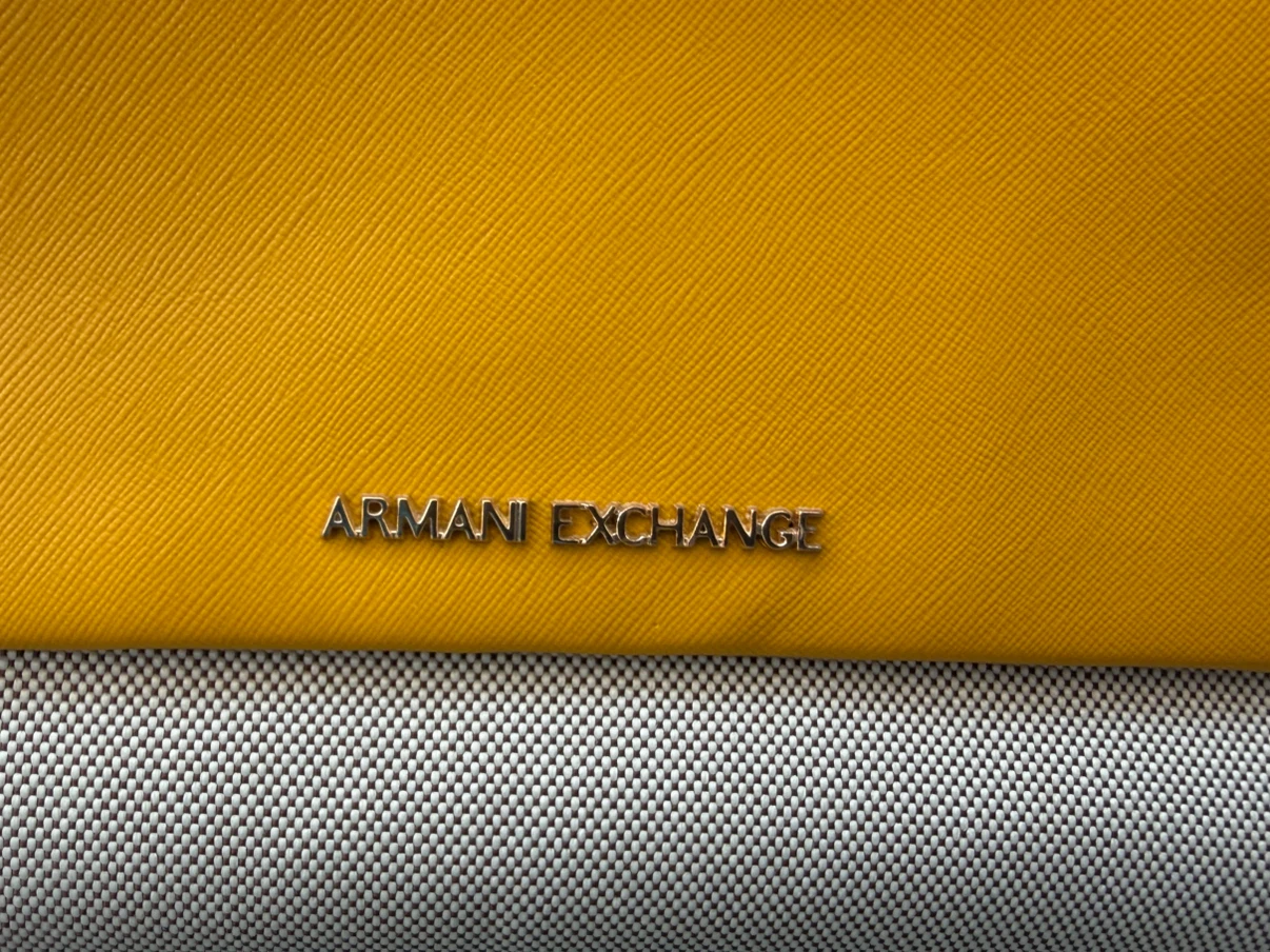 Armani Exchange Tote Bag - Yellow/Grey - photo 2