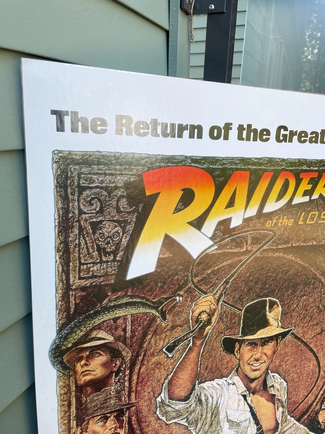 Raiders of the Lost Ark 1994 poster board  Print - photo 4
