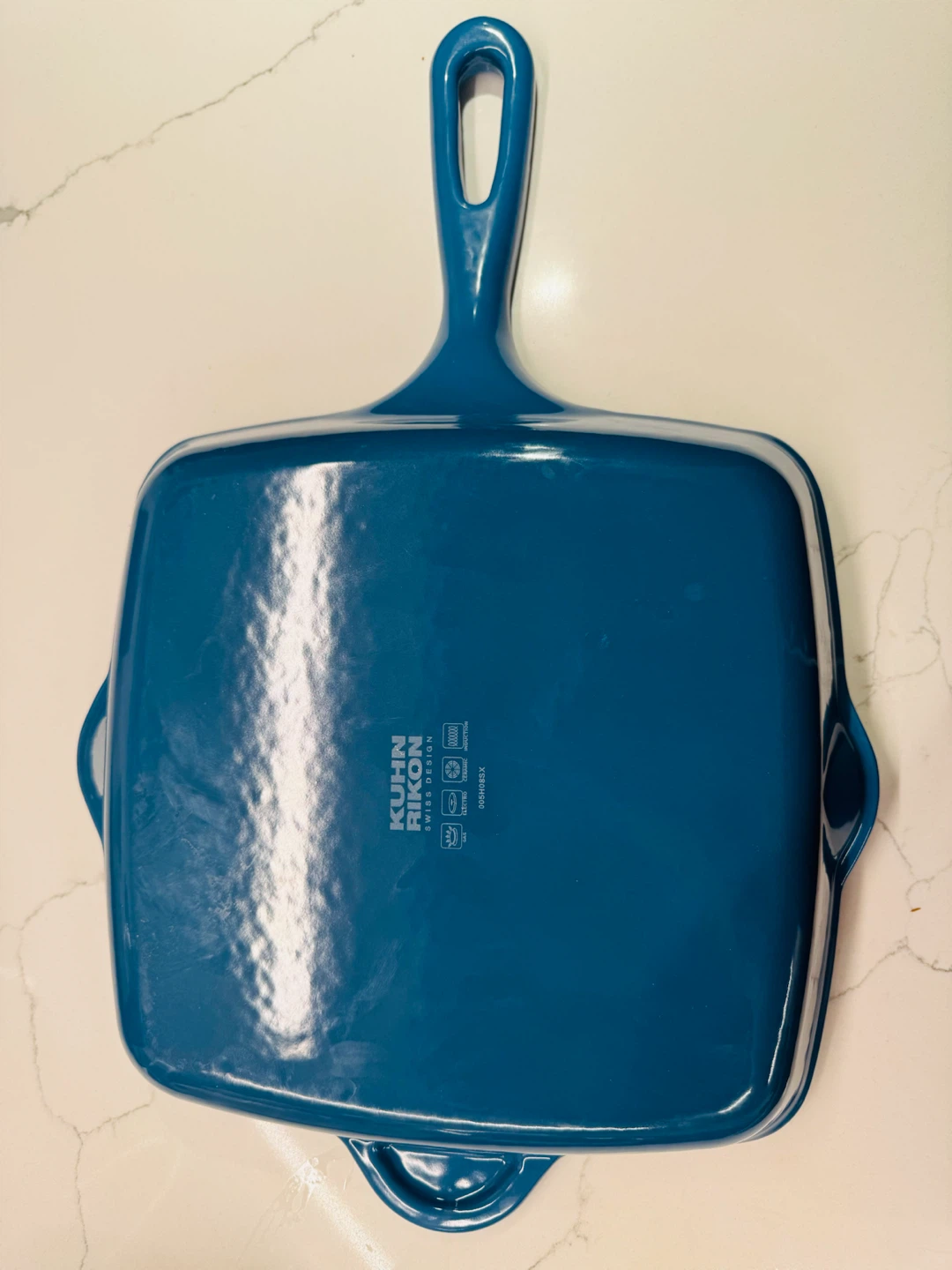 Kuhn Rikon Square Grill Pan - Blue - photo 2