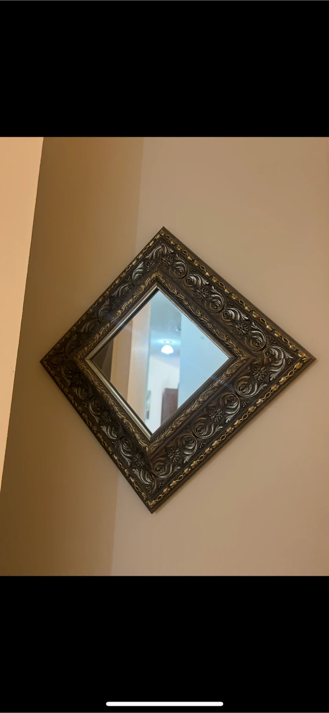 Ornate Gold and Bronze Decorative Mirrors