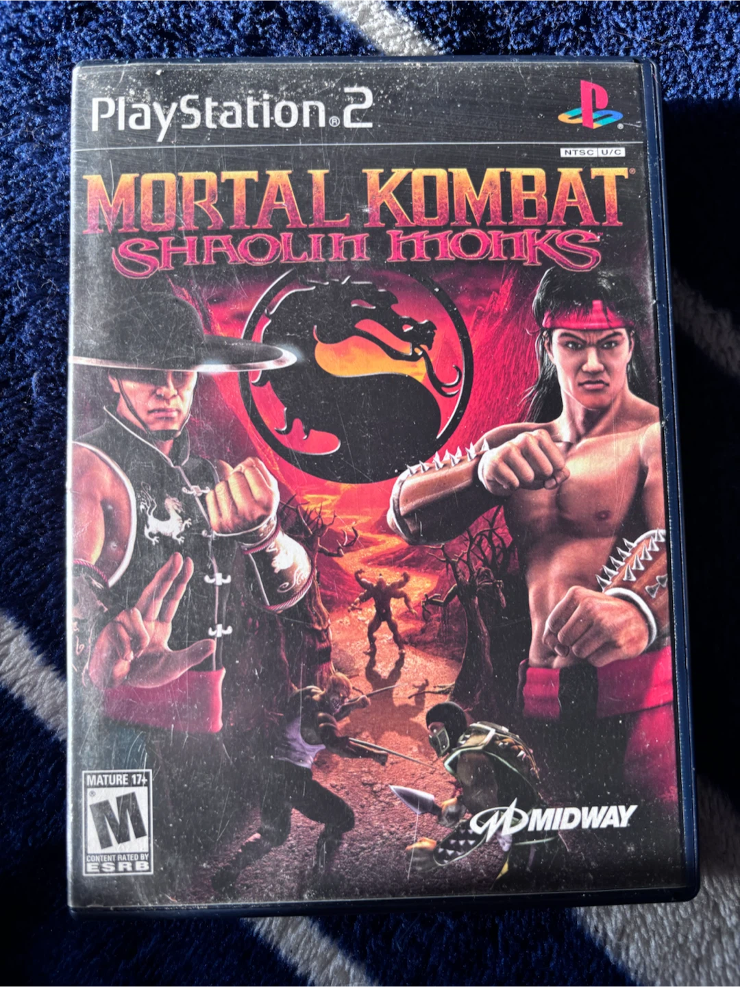PlayStation 2 Mortal Kombat Shaolin Monks Game