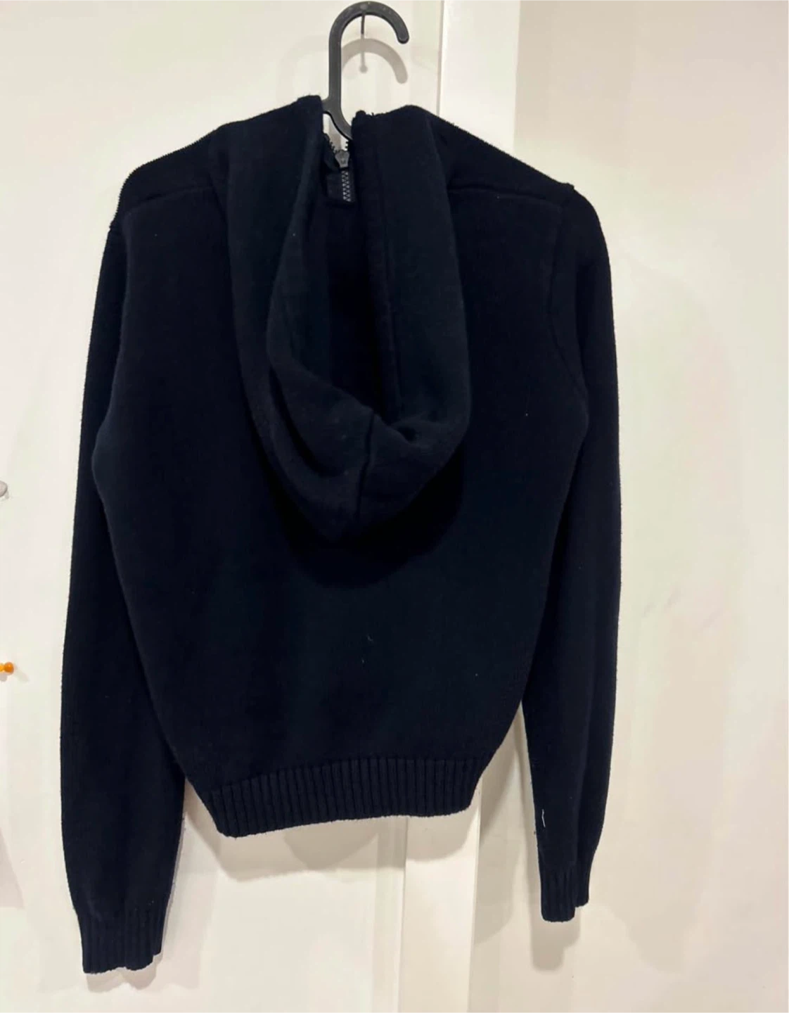 Brandy Melville Navy Blue Zip-Up Hoodie - photo 2