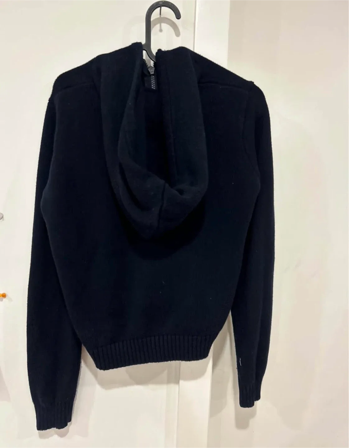 Brandy Melville Navy Blue Zip-Up Hoodie - photo 2