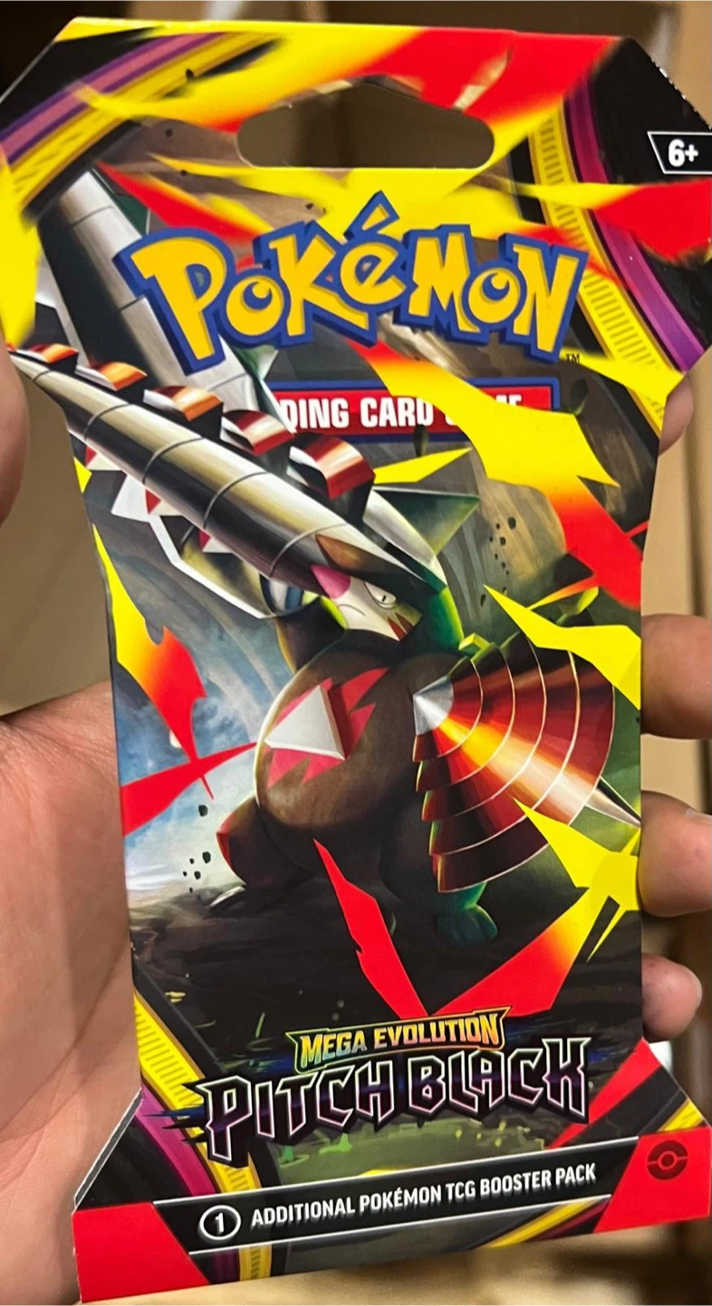 Pokemon Mega Evolution Pitch Black Booster Packs & Bundles