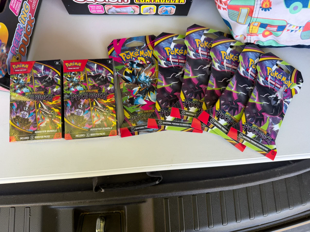 Pokemon Mega Evolution Pitch Black Booster Packs & Bundles - photo 2