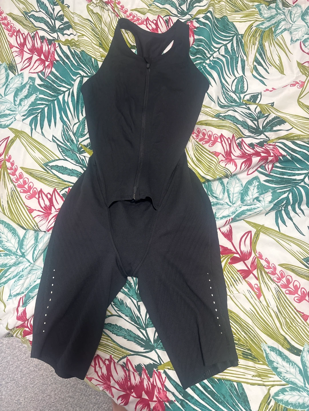 Lululemon Black Athletic Bodysuit - Size 6