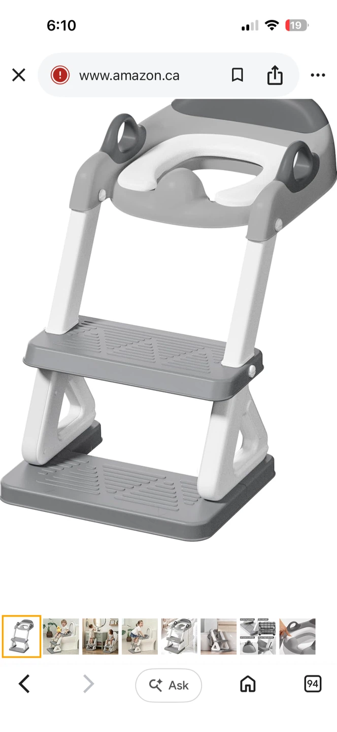 Brand new Toddler Potty Training Seat with Step Stool