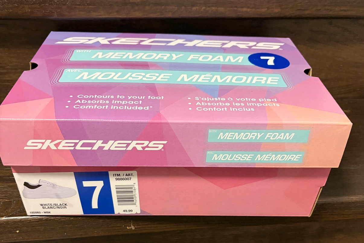Skechers Women's White Memory Foam Sneakers - photo 4