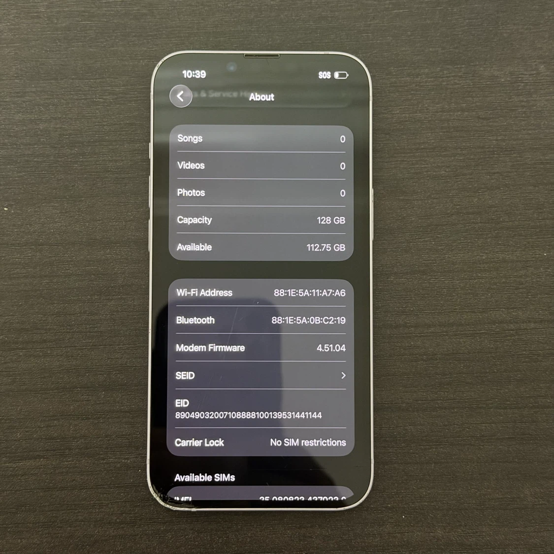Apple iPhone 14 128GB (UNLOCKED) - READ DESCRIPTION) - photo 3
