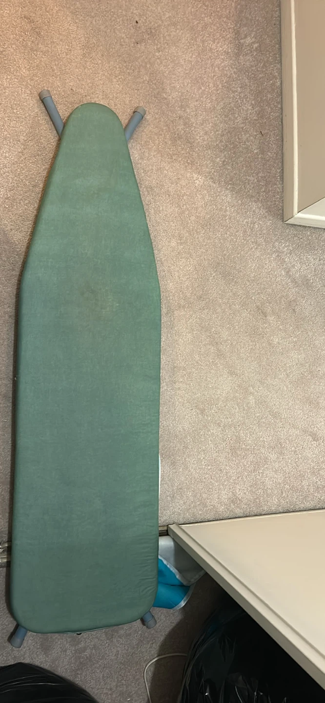 Green Ironing Board