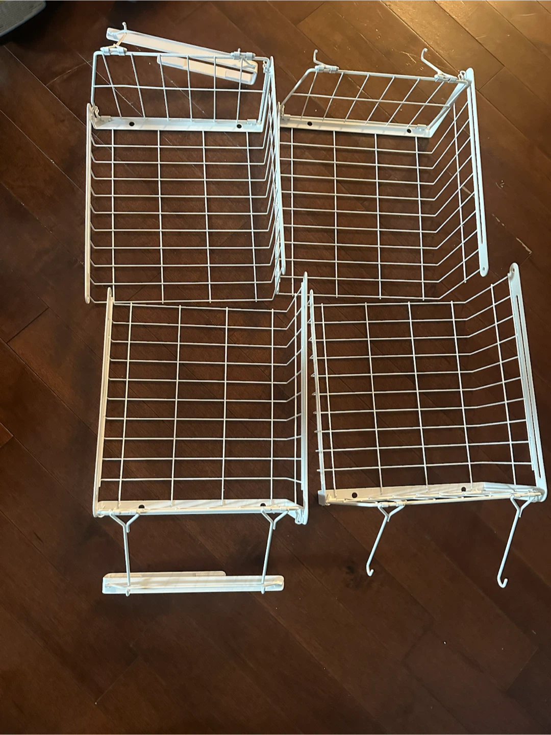 Brand new White Wire Suspension Basket - photo 2
