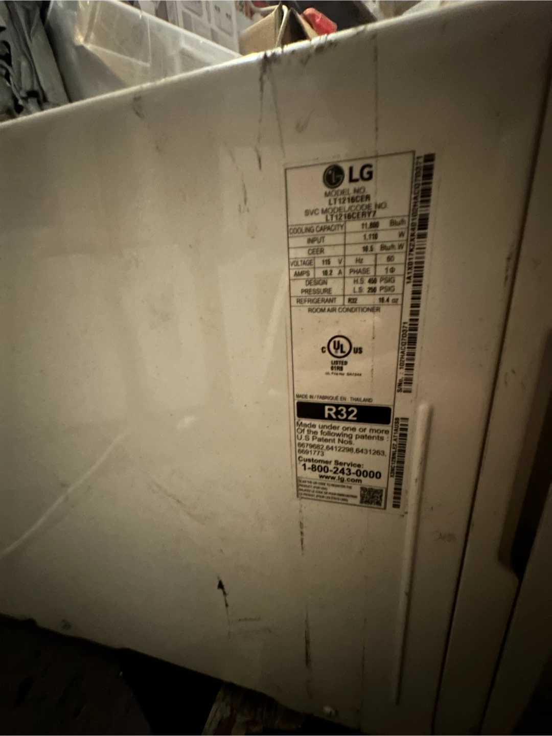 LG wall Air Conditioner 12000btu - photo 2