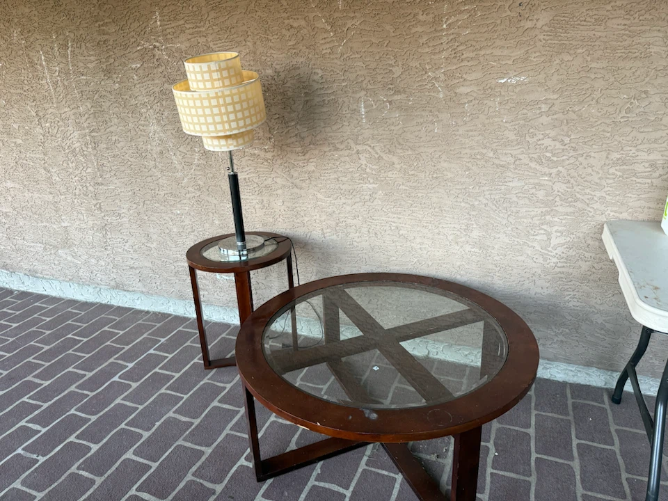 Tiered Lampshade Table Lamp
