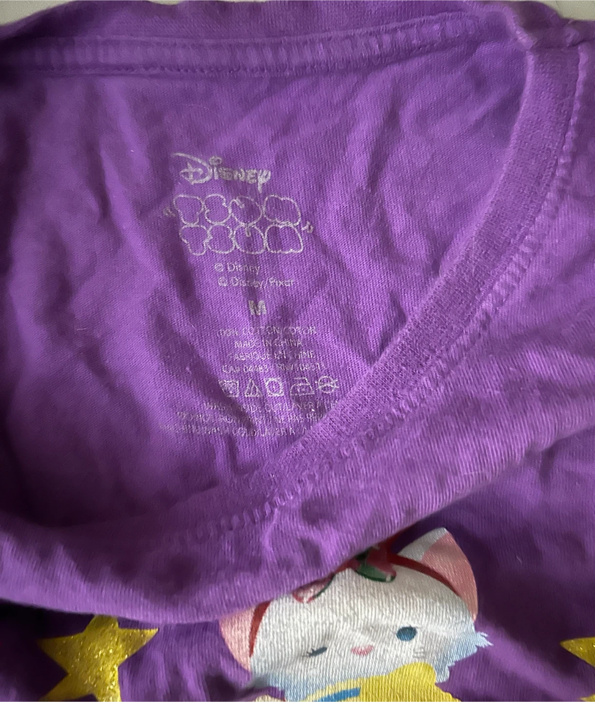 Disney Tsum Tsum Girl Purple T-Shirt - photo 3