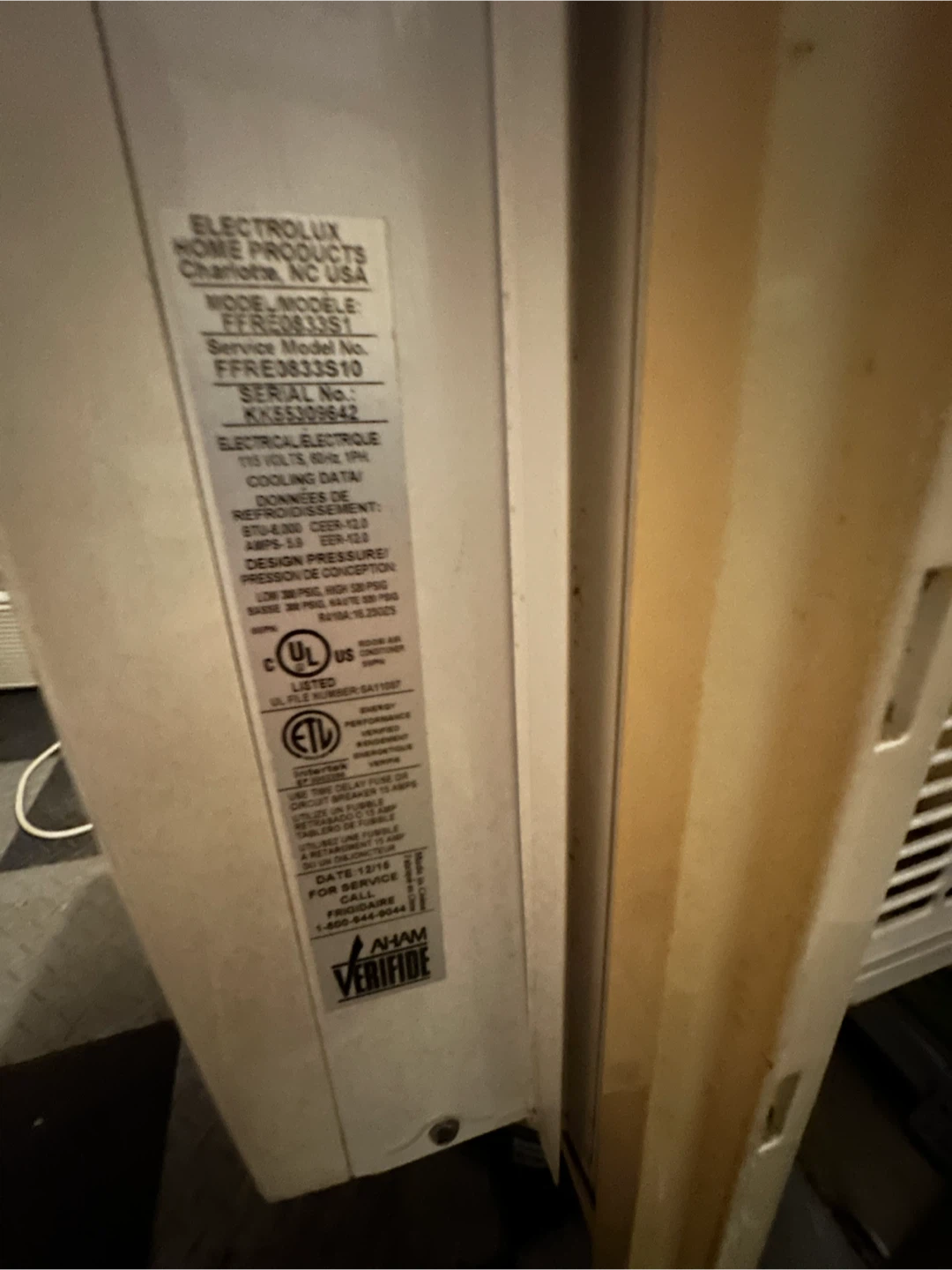 Window Air Conditioner 8kbtu