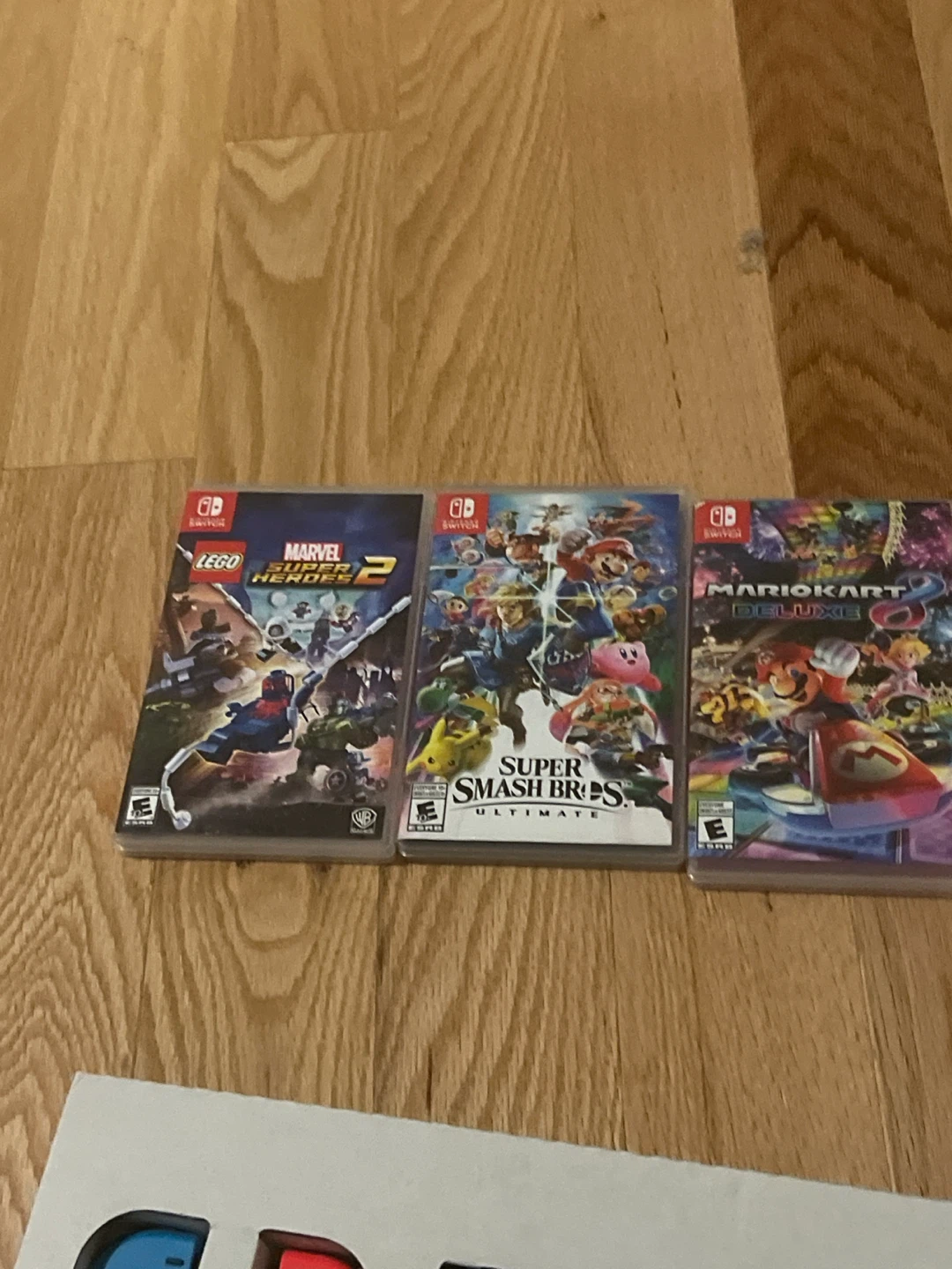Nintendo Switch Console Bundle with 3 Games - photo 2